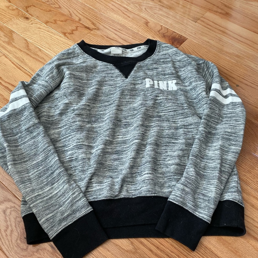 Pink crew neck